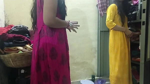 Indian butyfull girl threesome sex video Hindi roleplay