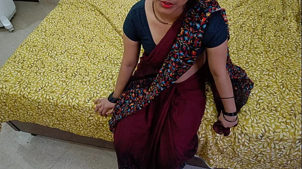 Hot Indian Desi village bhabhi was after long time to meet devar and fucking and full romance with dever in clear Hindi audio language